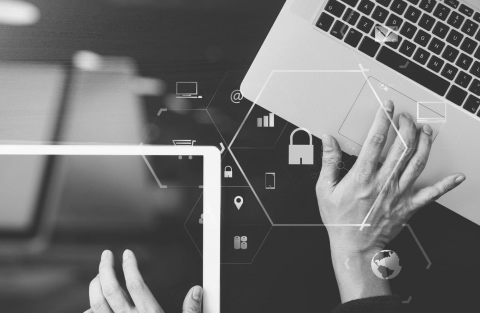 Advanced blockchain security tools and monitoring dashboard displaying real-time threat detection